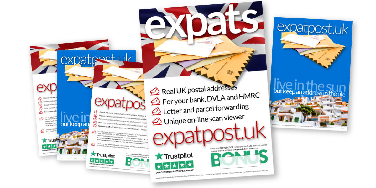 expatpost posters and leaflets for our free referral franchise